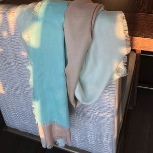 Tiffany silk and cashmere scarf